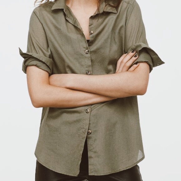 Spring Button Up